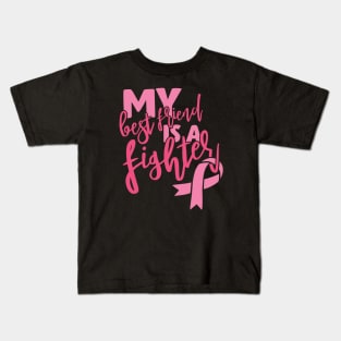 My best friend is a fighter Kids T-Shirt